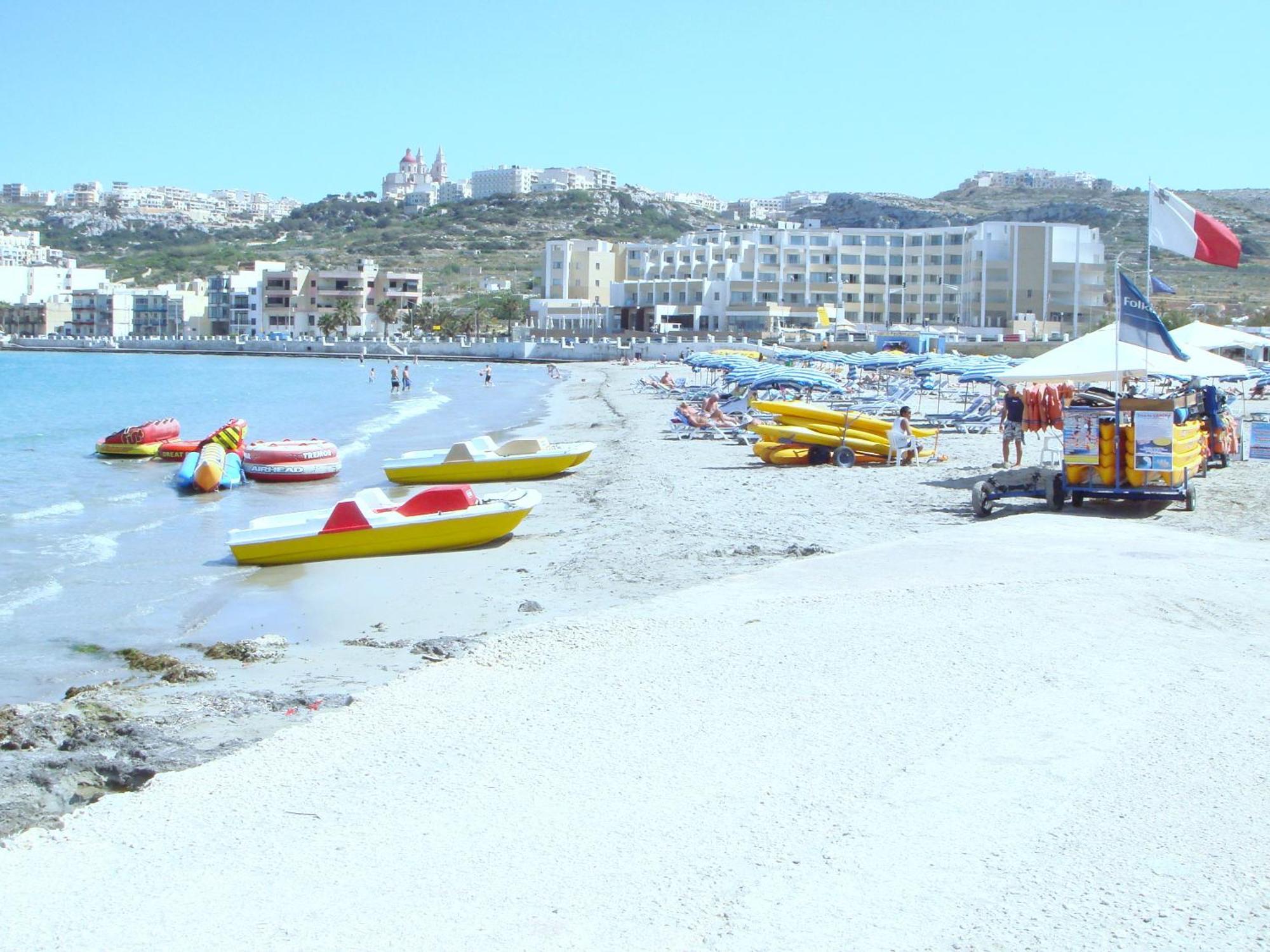 Appartement Seafront Terrace, Lounger & Panoramic Ocean Views Mellieħa